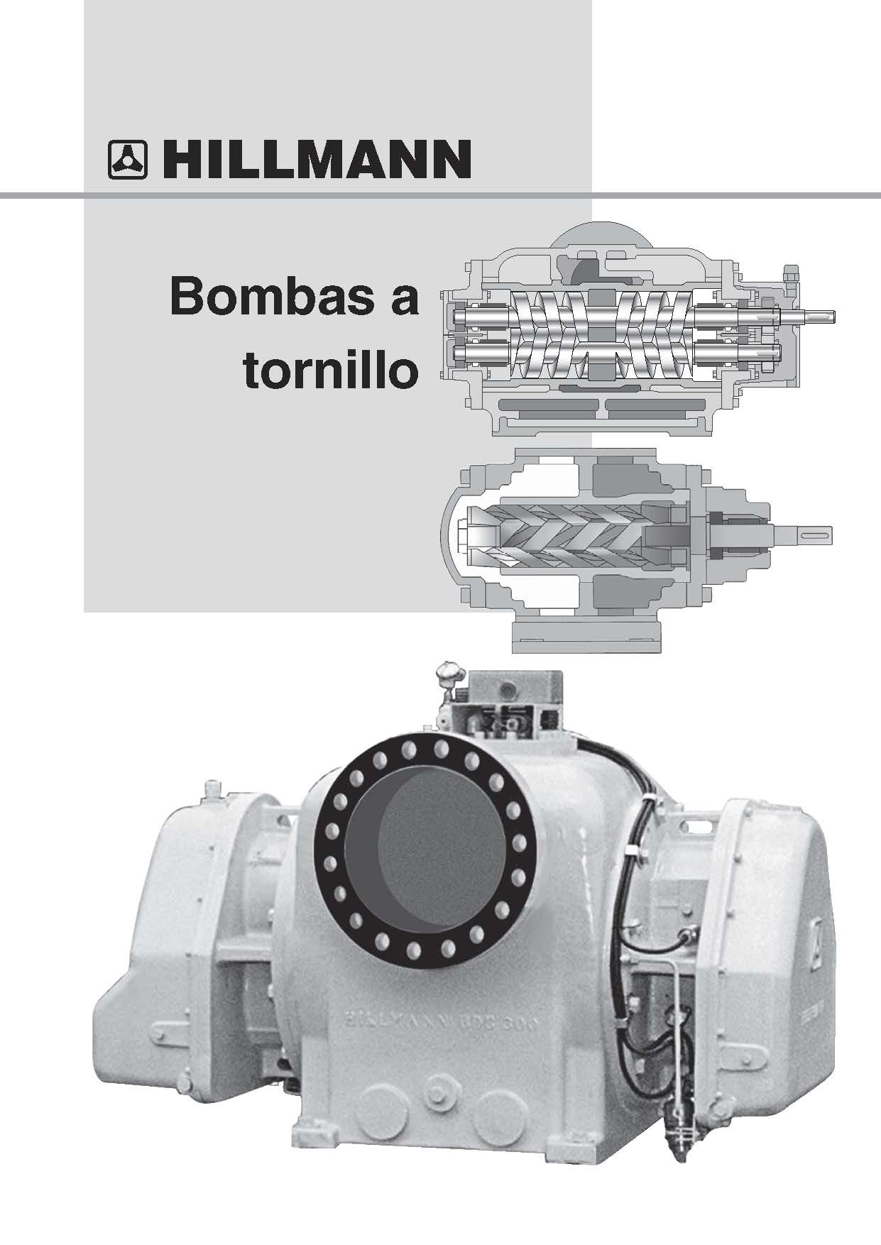 Portada del catálogo de Bombas de doble tornillo